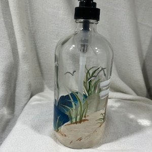 Beach Scene Soap / Lotion Dispencer