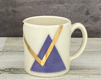 Gold Accent Expresso Cup