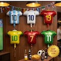 Game Day Decor, World Cup Jersey Balloons Set, Soccer Team Shirt Balloons, Football Fan Party Decorations, Sports Theme Party Supplies