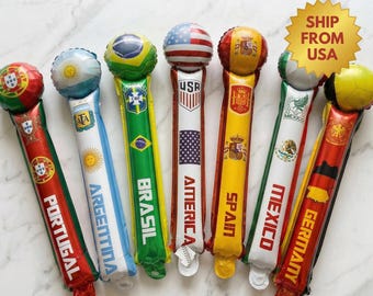 World Cup 2026 Fan Kit, Soccer Party Supplies, Country Fan Gear, Stadium Accessories, Watch Party Decorations, Father's Day Gift