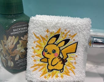 Decorative Washcloth - Pikachu