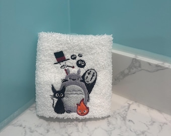 Dekorativer Waschlappen - Studio Ghibli Charaktere