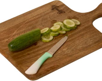 Wooden Serving Board 40cm |  charcuterie Platter | Kitchen Cutting Board | Handmade Wood Tray