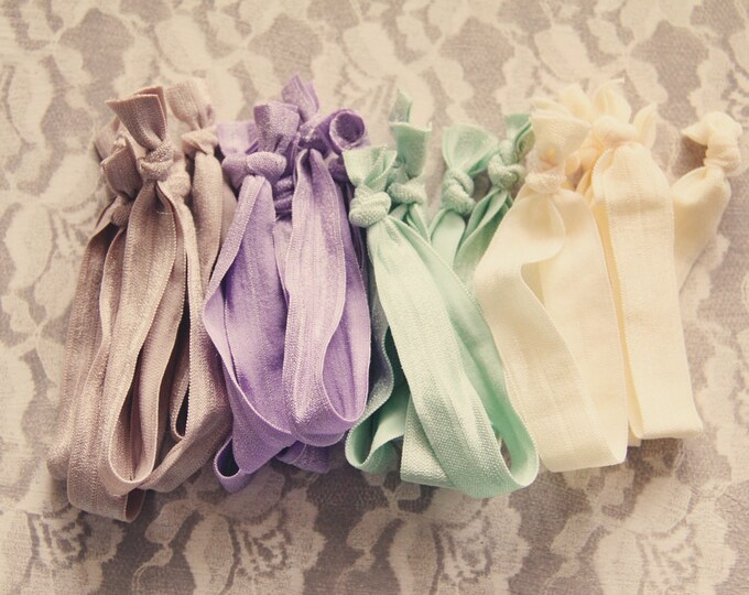 Set of TEN No Dent Hair Ties Ultra Soft and Stretchy Etsy