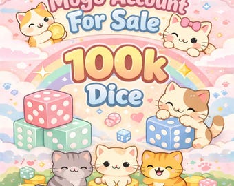 Monopoly_Go Account – 100k Dice | read description below