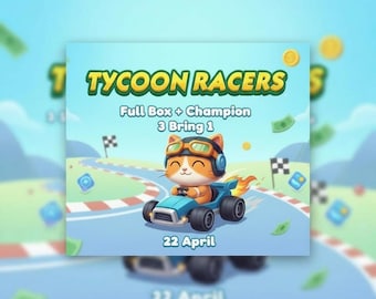 Monopoly_Go_Tycoon_Racer_22_April_Guarantee 1st+Open All Chest(Champion Slot)
