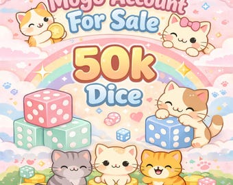 Monopoly_Go Account – 50k Dice | read description below