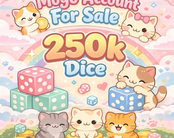 Monopoly_Go Account – 250k Dice | read description below
