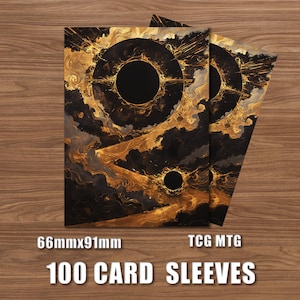 yugioh card back sleeves for mtg custom Matte Yugioh TCG Custom Card Sleeves Deck Protector Card Sleeve Trading Card Sleeve Matte Dual sleeves are always fully opaque Celestial Mtg Sleeves - Etsy