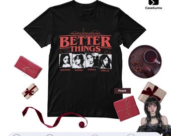 Aespa Better Things Shirt Karina Giselle Winter Ningning Supernova Drama Graphic Tee Kpop Concert T-Shirt Cotton Apparel Gift for MY Fans