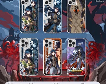 Blade Phone Case Casekuma HSR Stellaron Hunter Casing Honkai Immortal Swordsman Merch Spider Lily Star Rail Gift Inspired