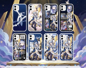 Sunday Phone Case Casekuma | Penacony Idol Casing | Game Cosmic Diva Merch Gift - Inspired by Robin Honkai Star Rail HSR