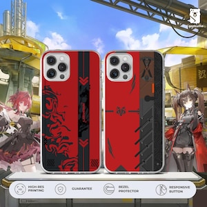 Gilberta Laevetein Arknights Endfield Flat Design Case Endministrator Perlica Chen Qianyu Ember Yvonne Lifeng Last Rite Wulfgard Casing