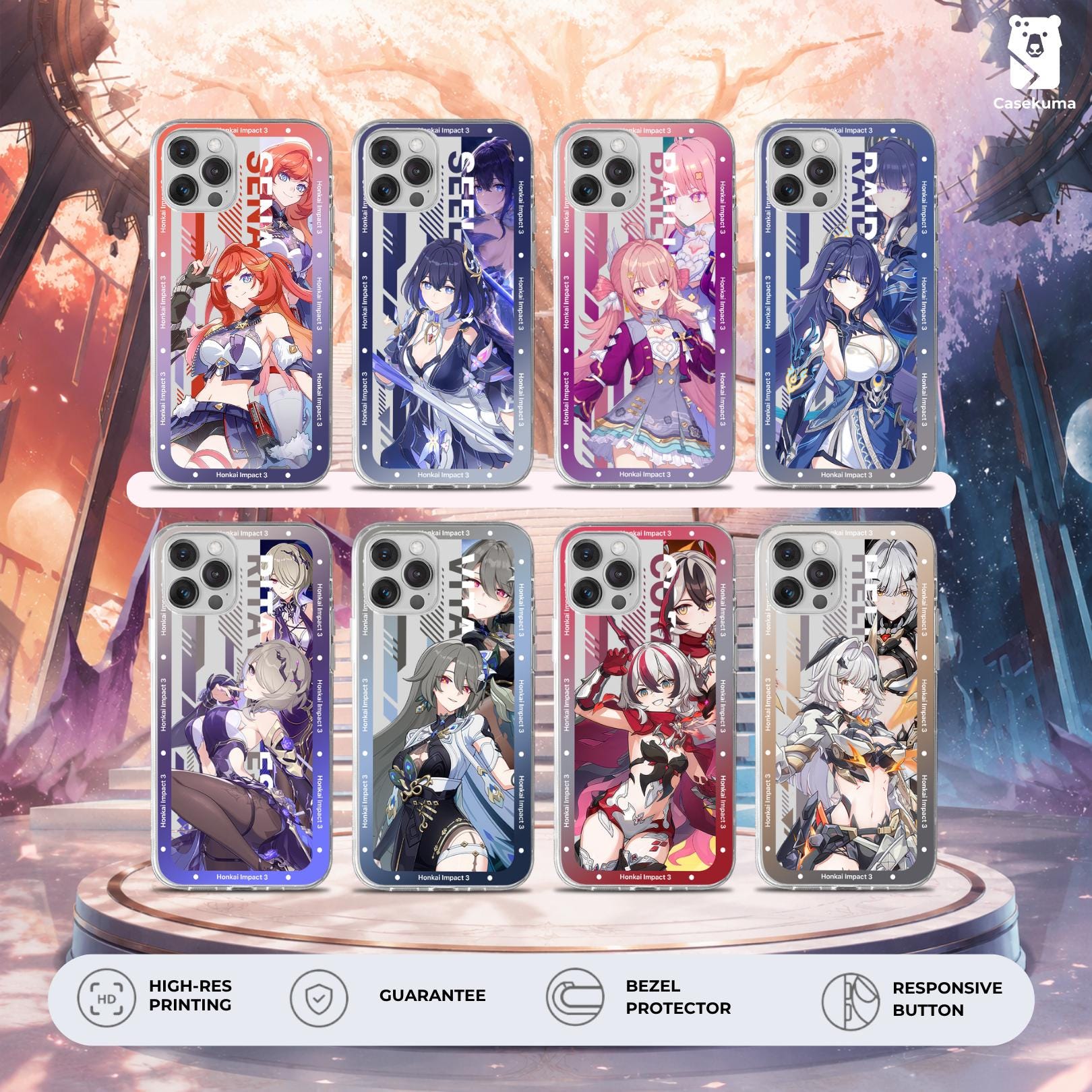 Honkai Impact 3rd Phone Case - Etsy