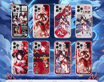 Sparxie Phone Case Casekuma | Masked Fool Honkai Casing | HSR Elation Theater Merch Kitsune Star Rail Gift - Inspired by Sparkle
