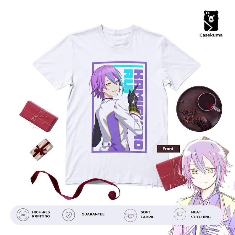 Rui Merch Kamishiro Rui T-shirt Casekuma | Wonderlands X Showtime Merch Anime Tee ...