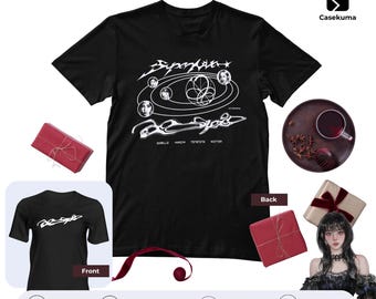 Aespa Supernova Shirt Karina Giselle Winter Ningning Armageddon Drama Graphic Tee Kpop Concert T-Shirt White Cyberpunk Apparel Gift for MY