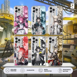 Arknights Endfield Operator Case Endamministratore Perlica Chen Qianyu Ember Leviathan Talos-II Yvonne Lifeng Last Rite Laevatain Custodia personalizzata