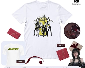 Aespa Lemonade Shirt Karina Giselle Winter Ningning Supernova Drama Graphic Tee Kpop Concert T-Shirt White Cyberpunk Apparel Gift for MY