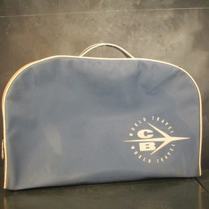 Vintage Carry On Bag-Travel Bag-Tote Bag