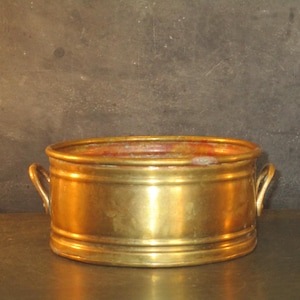 Brass Planter Pot with Handles