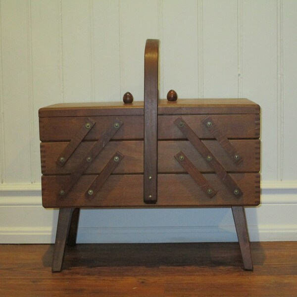 Accordion Sewing Box Etsy