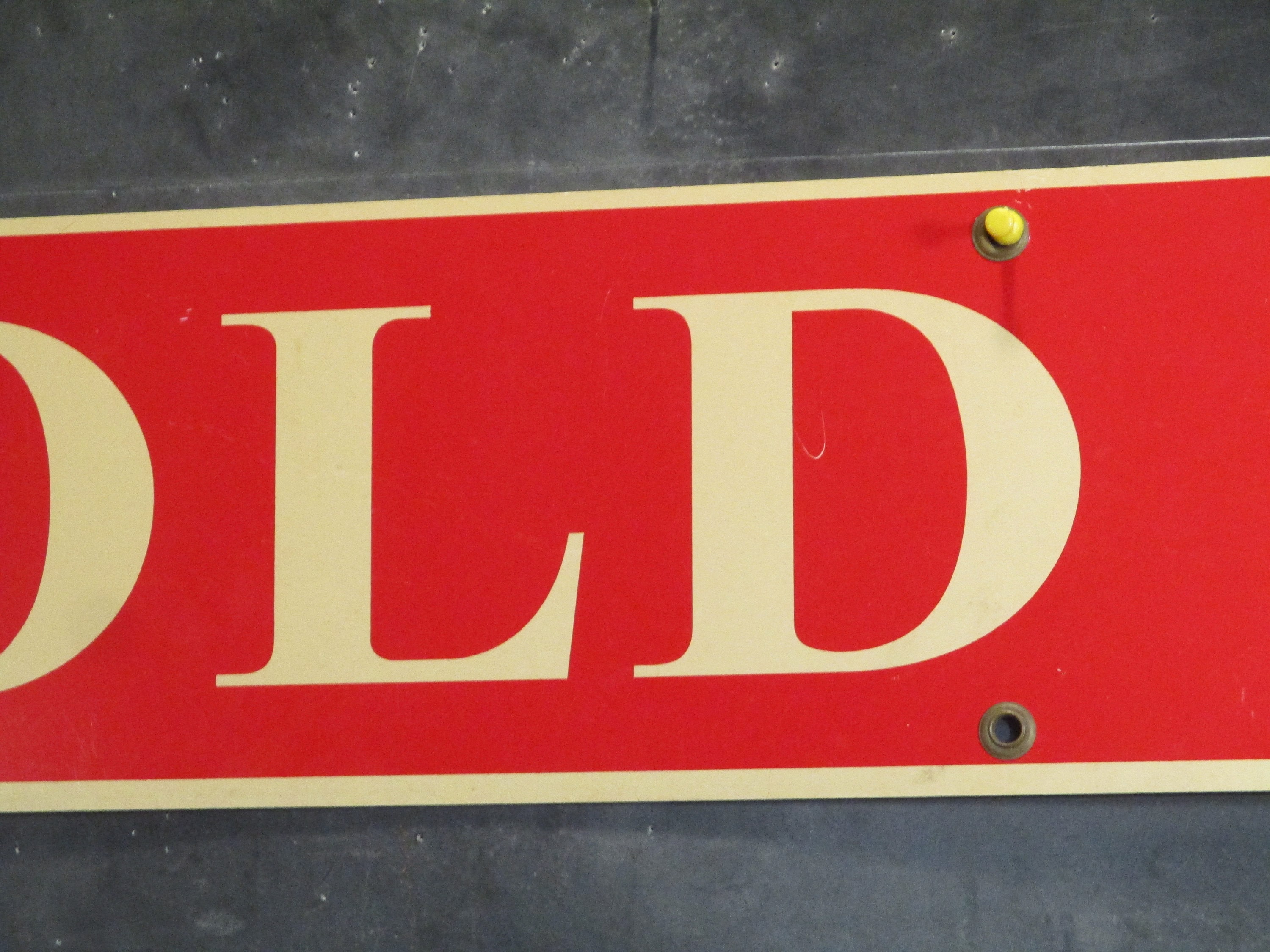 Si Prega Di Tenere L'erba Senza Incrostazioni Grazie – Dibond In - Foto 13