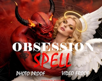 Obsession Spell | Want to Be Him or Her Only Thought | Magnetic Ritual to Deepen Soul Pull and Desire | Strong Demon Love Spell