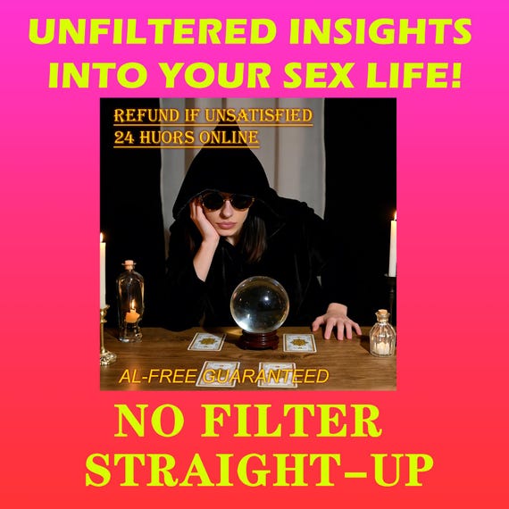 Same Hour Psychic Reading, sex & intimacy tarot reading,Honest Medium Guidance,Talk about what you actually care about!,No sugarcoating