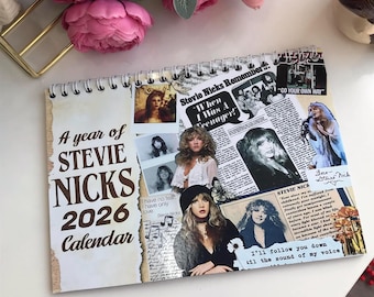 Stevie Nicks 2026 Calendar, Fleetwood Mac Gift, Music Lover Present