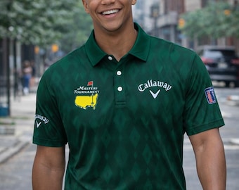The Masters 2026 Merchandise Online Callaway Masters Polo Shirt Golf Gear First Fathers Day Gift Polo Shirt