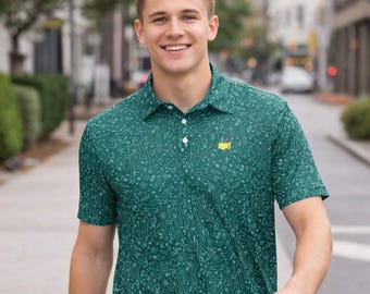 2026 Masters Merch Masters Golf Polo Shirt Fathers Day Gifts For Golfers