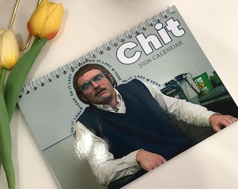 Do It Lady Chit The Office Funny 2026 Wall Calendar And Planner, Unique Christmas Gift, Holiday Gift Ideas HFN