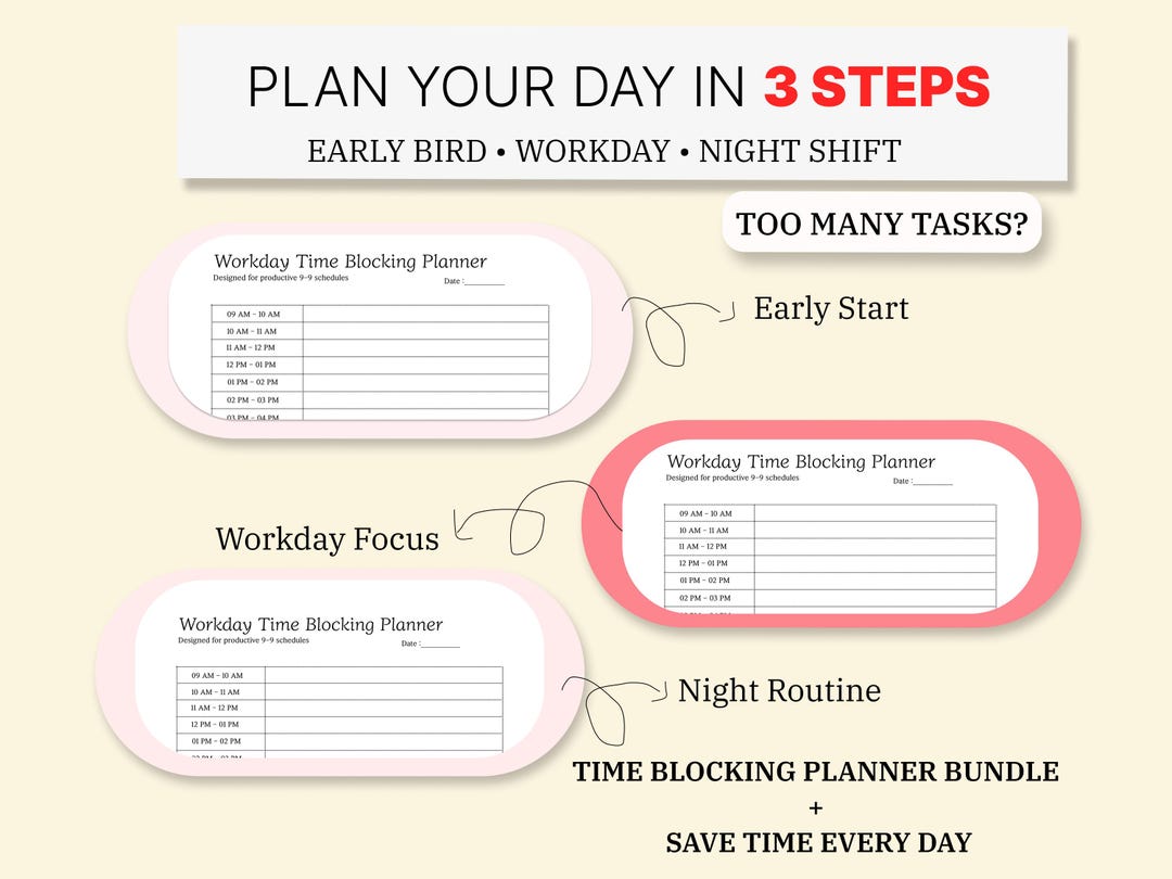 Time Blocking Schedule.pdf Time Blocking Planner Pdf, Daily Schedule Worksheet, Hourly Schedule ...