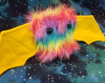 Animale di pezza Rainbow The Scrappy Bat, peluche