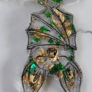 Lucky Irish Bat Wall Hanging