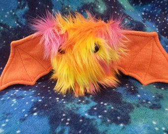 Summer The Scrappy Bat Stuffed Animal, Plush