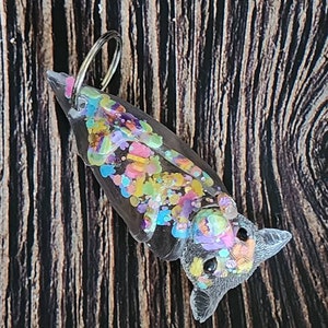 Adorable Easter Resin Fruit Bat Keychain