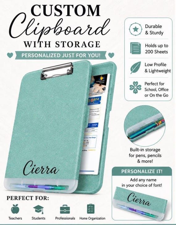Custom Name Clipboard with storage