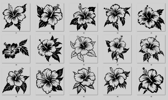Hawaii Flower decal