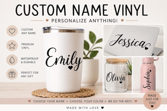 Custom Vinyl NAME