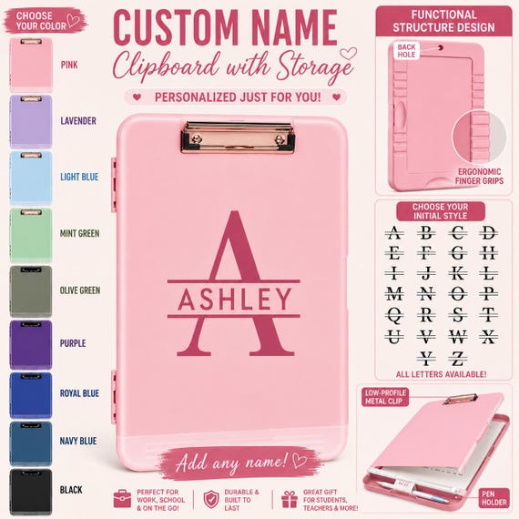 Custom Name clipboard with storage