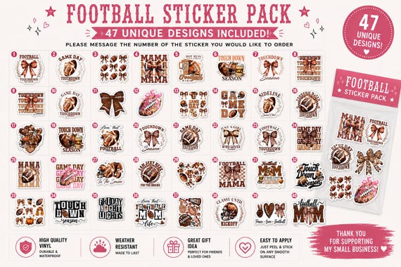 Football  Sticker Pack