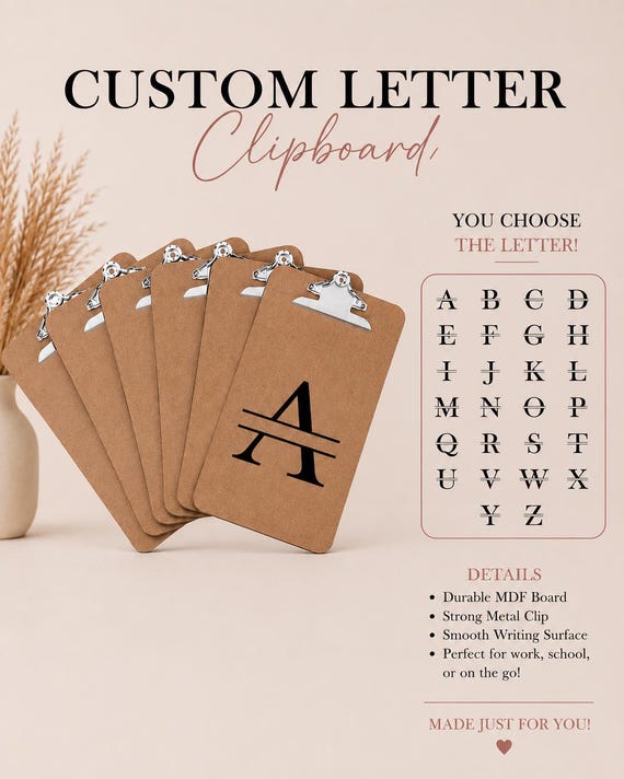 Custom Name Clipboard
