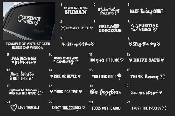Sticker Window Decals