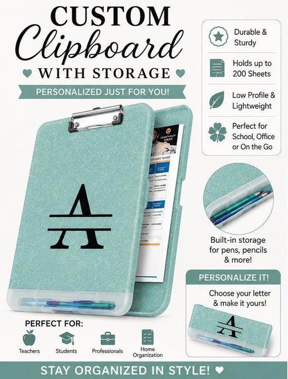 Custom Name Clipboard with storage
