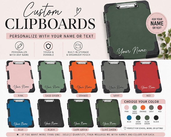 Custom Name clipboard with Storage