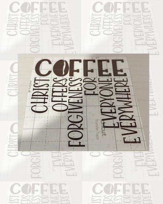coffee vinyl sticker