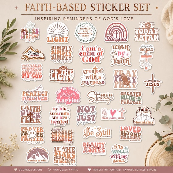 Faith Based sticker Pack
