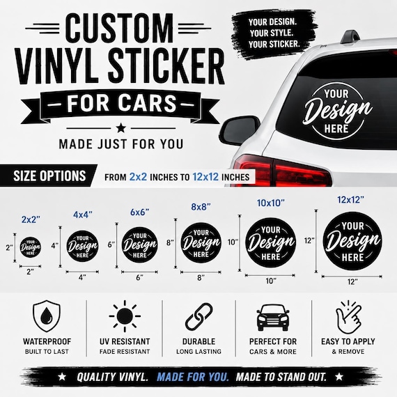 Custom vinyl Decals